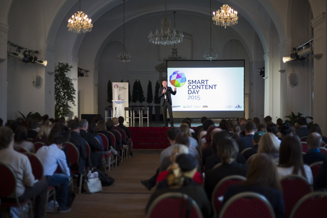 Smart Content Day 2015 in der Orangerie Schönbrunn